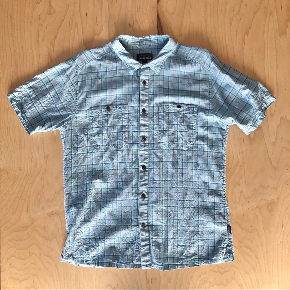 Men’s Patagonia Short Sleeve Back Step Shirt